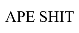 APE SHIT trademark