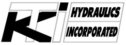 KTI HYDRAULICS INCORPORATED trademark