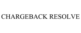 CHARGEBACK RESOLVE trademark