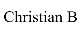 CHRISTIAN B trademark