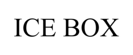 ICE BOX trademark