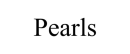 PEARLS trademark