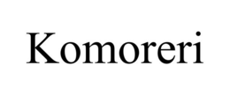 KOMORERI trademark