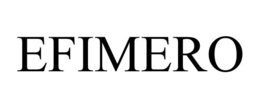 EFIMERO trademark