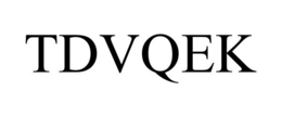TDVQEK trademark