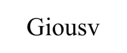 GIOUSV trademark