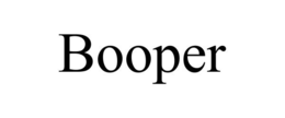 BOOPER trademark