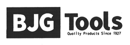 BJG TOOLS QUALITY PRODUCTS SINCE 1927 trademark