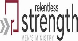 RELENTLESS STRENGTH MEN'S MINISTRY trademark