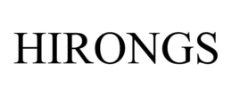 HIRONGS trademark