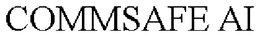 COMMSAFE AI trademark