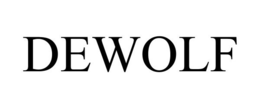 DEWOLF trademark