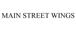 MAIN STREET WINGS trademark