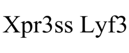 XPR3SS LYF3 trademark