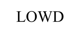 LOWD trademark
