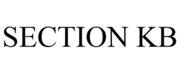 SECTION KB trademark