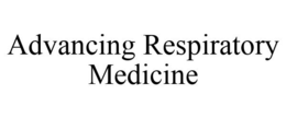 ADVANCING RESPIRATORY MEDICINE trademark