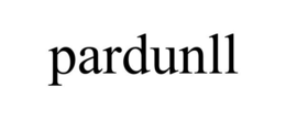 PARDUNLL trademark