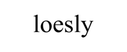 LOESLY trademark