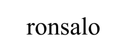 RONSALO trademark