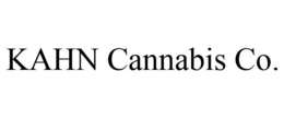 KAHN CANNABIS CO. trademark