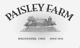 PAISLEY FARM WILLOUGHBY, OHIO SINCE 1945 trademark
