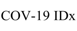 COV-19 IDX trademark