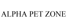 ALPHA PET ZONE trademark