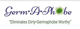 GERM A PHOBE "ELIMINATES DIRTY GERMAPHOBE WORTHY" trademark