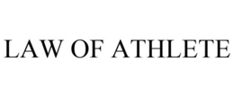 LAW OF ATHLETE trademark