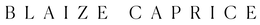 BLAIZE CAPRICE trademark