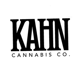 KAHN CANNABIS CO. trademark