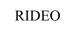 RIDEO trademark