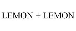 LEMON + LEMON trademark