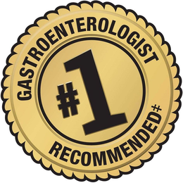 #1 GASTROENTEROLOGIST RECOMMENDED trademark