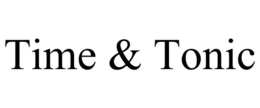 TIME & TONIC trademark