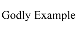 GODLY EXAMPLE trademark