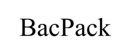 BACPACK trademark