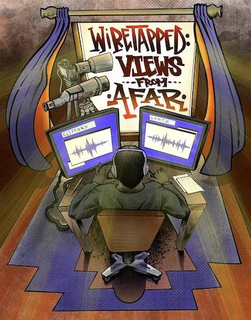 WIRETAPPED: VIEWS FROM AFAR CLIFFORD LANTZ trademark