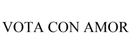VOTA CON AMOR trademark