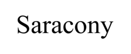 SARACONY trademark