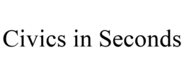 CIVICS IN SECONDS trademark
