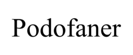 PODOFANER trademark