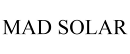 MAD SOLAR trademark