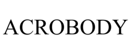 ACROBODY trademark