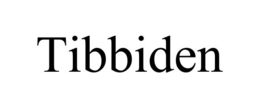 TIBBIDEN trademark