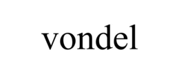 VONDEL trademark