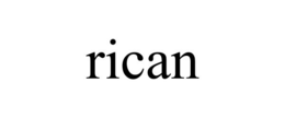 RICAN trademark