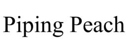 PIPING PEACH trademark