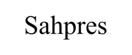 SAHPRES trademark